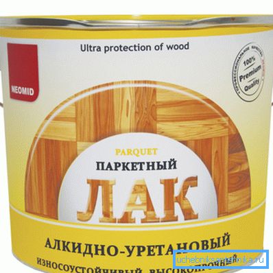 Alkid-üretan parke cila. Alkid-üretan parke cila.