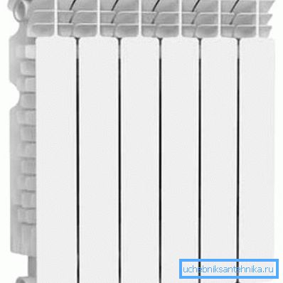 100 mm kesit genişliğine sahip otonom ısıtma sistemleri için 500 - 100 ısıtma için alüminyum radyatörler 100 mm kesit genişliğine sahip otonom ısıtma sistemleri için 500 - 100 ısıtma için alüminyum radyatörler