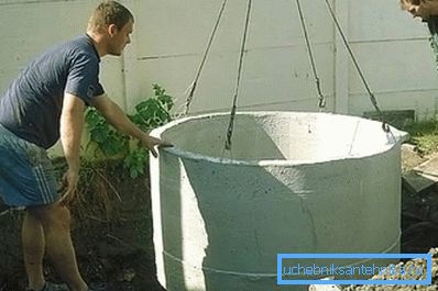 1134 Septik tank için beton halkalar