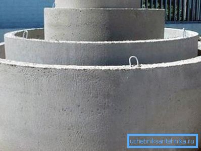 1135 Farklı çapta beton halkalar
