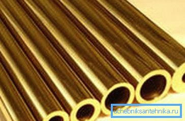 Farklı duvar kalınlığı ile bronz tüp Farklı duvar kalınlığı ile bronz tüp
