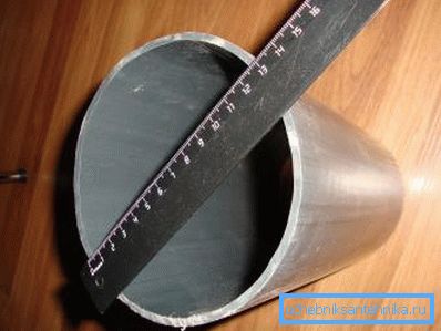 Kanalizasyon için, 3,2 mm'lik bir duvar kalınlığı uygundur. Kanalizasyon için, 3,2 mm'lik bir duvar kalınlığı uygundur.