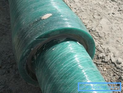 Yeraltı tesisatında yüksek sertlikte kalın duvarlı borular kullanılır. Yeraltı tesisatında yüksek sertlikte kalın duvarlı borular kullanılır.