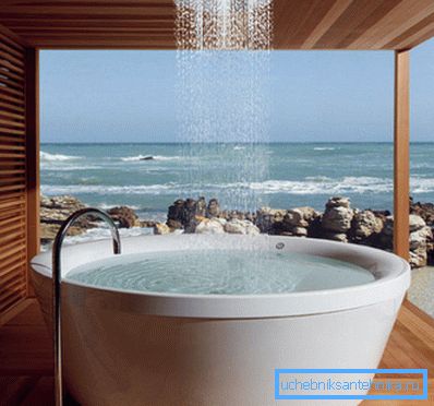 Orijinal banyo için duş.