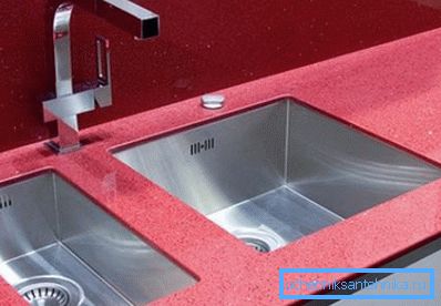 Tezgah altı çift lavabo