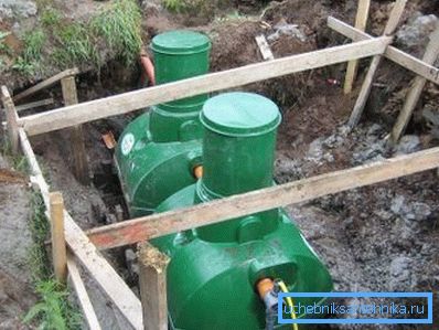 Sığınakta iki odalı septik tank Sığınakta iki odalı septik tank