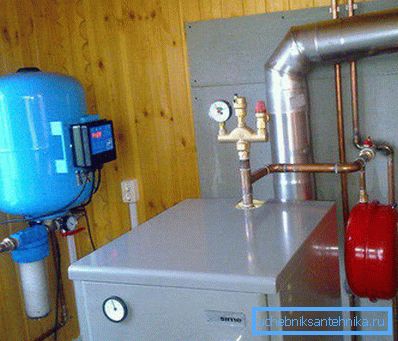 Ahşap ve elektrik için çift devreli ısıtma kazanı Ahşap ve elektrik için çift devreli ısıtma kazanı