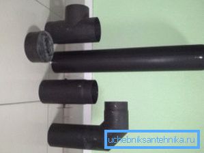 Siyah baca baca boruları