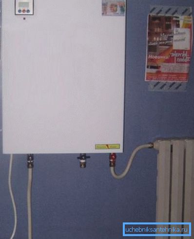 Evin bir kazanla ekonomik elektrikle ısıtılması Evin bir kazanla ekonomik elektrikle ısıtılması