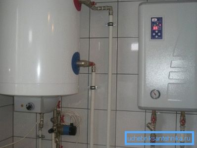 Kazana dayalı elektrikli ısıtma sistemi. Kazana dayalı elektrikli ısıtma sistemi.