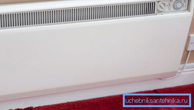 Elektrikli ısıtma konvektörü. Elektrikli ısıtma konvektörü.
