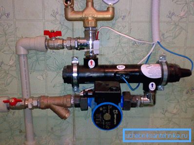 Isıtma sistemindeki elektrot kazanı Isıtma sistemindeki elektrot kazanı