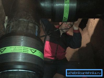 Elektrofüzyon büyük çaplı bağlantı