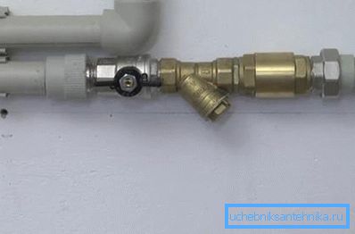 Isıtma sisteminde filtre Isıtma sisteminde filtre