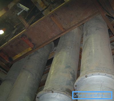Fiberglas boru hattının flanş bağlantısı. Fiberglas boru hattının flanş bağlantısı.
