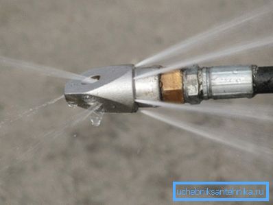 Hidrodinamik yıkama için fotoğraf nozulları Hidrodinamik yıkama için fotoğraf nozulları