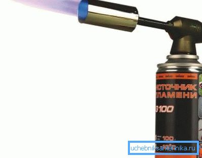 Tek kullanımlık balonlu gaz brülörü Tek kullanımlık balonlu gaz brülörü