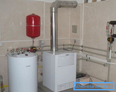 Gaz kazan su ısıtma sistemi Gaz kazan su ısıtma sistemi