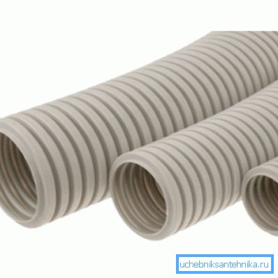 Oluklu PVC boru Oluklu PVC boru