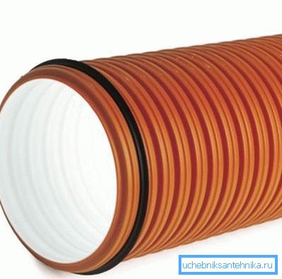 Oluklu Viniplast (NPVH) boru Oluklu Viniplast (NPVH) boru