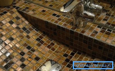 Mozaik Bitmiş Lavabo - DIY El Yapımı Mozaik Bitmiş Lavabo - DIY El Yapımı