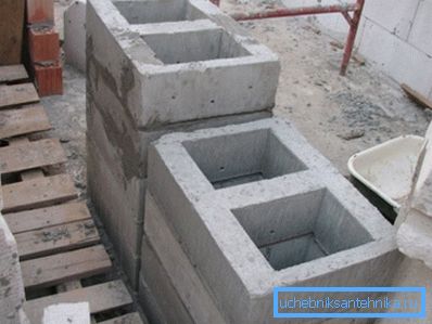 Entegre havalandırma kanallı hazır beton bloklar. Entegre havalandırma kanallı hazır beton bloklar.
