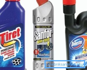 Blokajları temizlemek için kullanılan kimyasallar geniş bir aralıkta sunulmaktadır. Blokajları temizlemek için kullanılan kimyasallar geniş bir aralıkta sunulmaktadır.