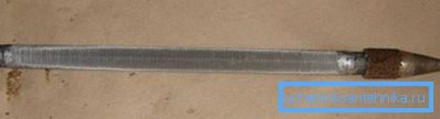 Bir filtre ile Abyssinian için iğne. Bir filtre ile Abyssinian için iğne.