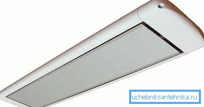 Isıtma tesisleri için kızılötesi yayıcı Isıtma tesisleri için kızılötesi yayıcı