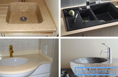 Banyo ve mutfak için taş lavabo Banyo ve mutfak için taş lavabo