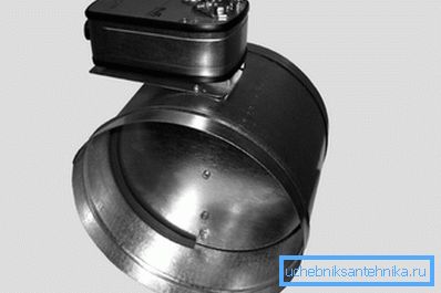 Motorlu çek valf - doğal havalandırma için bu tek seçenek olabilir.