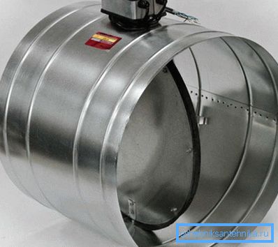 Metal havalandırma için motorlu vana