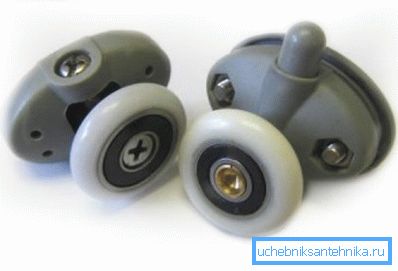 Bolt-on duş tekerlekleri Bolt-on duş tekerlekleri