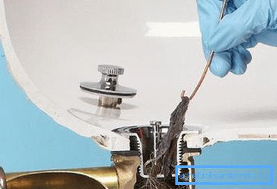 Bir saç demeti drenajı Bir saç demeti drenajı