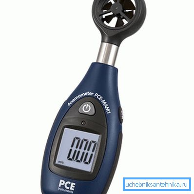 Konut kullanımı için kompakt anemometre Konut kullanımı için kompakt anemometre