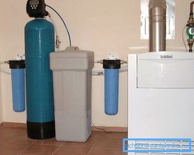 Suyun temizlenmesi ve yumuşatılması için kompleks Suyun temizlenmesi ve yumuşatılması için kompleks