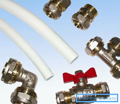 Metal boru için sıkıştırma parçaları