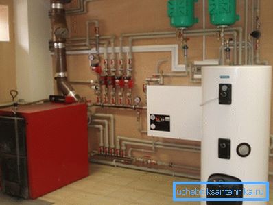 Gaz yakıtlı kazan çok büyük binaları ısıtabilir Gaz yakıtlı kazan çok büyük binaları ısıtabilir