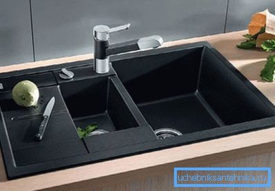 Granit Tezgah Mutfak Lavabo