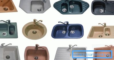 Kuvars lavabolar, çelik ve bakır lavabolar, mermer, paslanmaz çelik, plastik, seramik lavabolar - bu olası seçeneklerin tamamlanmamış bir listesidir. Kuvars lavabolar, çelik ve bakır lavabolar, mermer, paslanmaz çelik, plastik, seramik lavabolar - bu olası seçeneklerin tamamlanmamış bir listesidir.