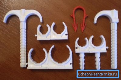 Boru hattını kurarken kullanılabilecek çeşitli tipte bağlantı elemanlarının amatör fotoğrafı Boru hattını kurarken kullanılabilecek çeşitli tipte bağlantı elemanlarının amatör fotoğrafı
