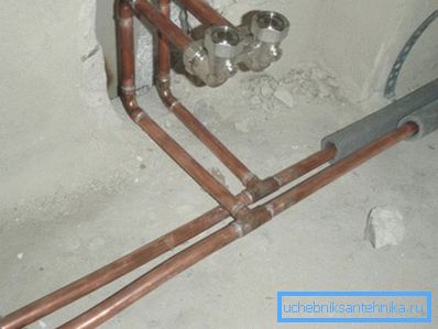 Bakır su borusu. Bakır su borusu.