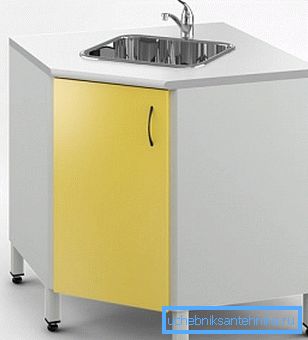 Paslanmaz çelik lavabo ile metal baba. Paslanmaz çelik lavabo ile metal baba.