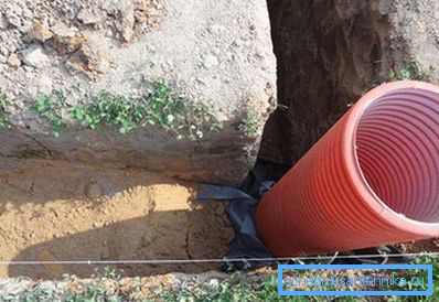 1221 Drenaj kuyusunun montajı