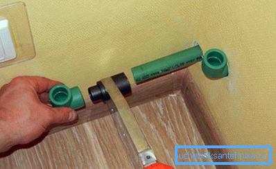 Polipropilen eyeliner su kaynağı kurulumu. Polipropilen eyeliner su kaynağı kurulumu.