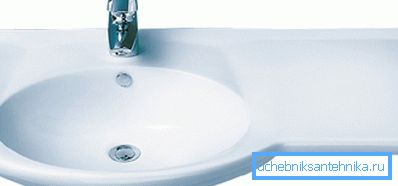 Ekstra raflı lavabo Ekstra raflı lavabo