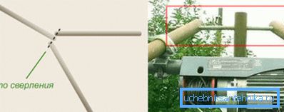 Fotoğraf, metal borulardan yapılmış bir tripod monte etme örneğini göstermektedir. Fotoğraf, metal borulardan yapılmış bir tripod monte etme örneğini göstermektedir.