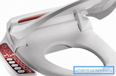 Fotoğrafta - otomatik kapak bide Fotoğrafta - otomatik kapak bide