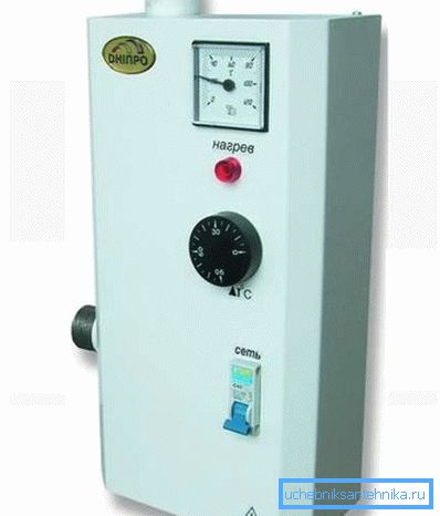 Fotoğrafta - elektrot kazanı Fotoğrafta - elektrot kazanı