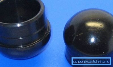 Fotoğrafta - çit direkleri için plastik ipuçları Fotoğrafta - çit direkleri için plastik ipuçları